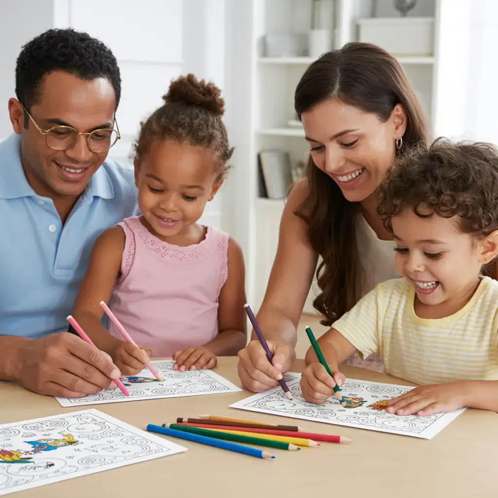 Free Printable Coloring Pages for Kids & Adults