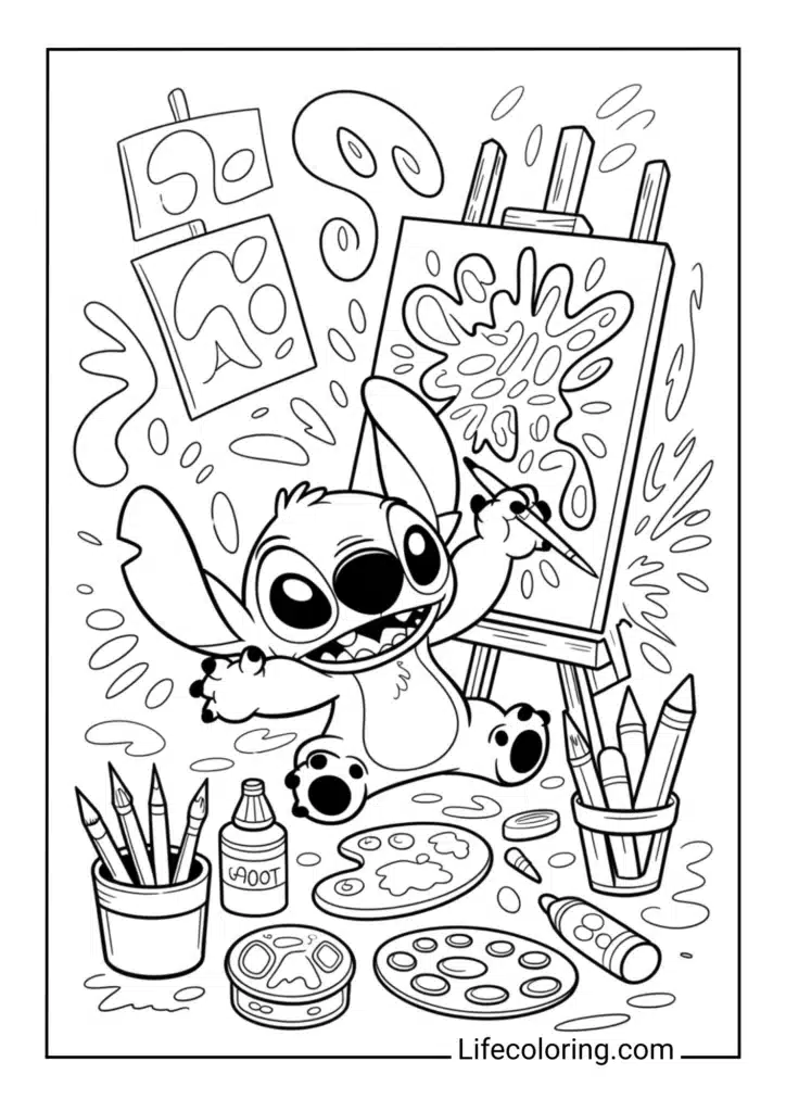 Stitch's Art Studio