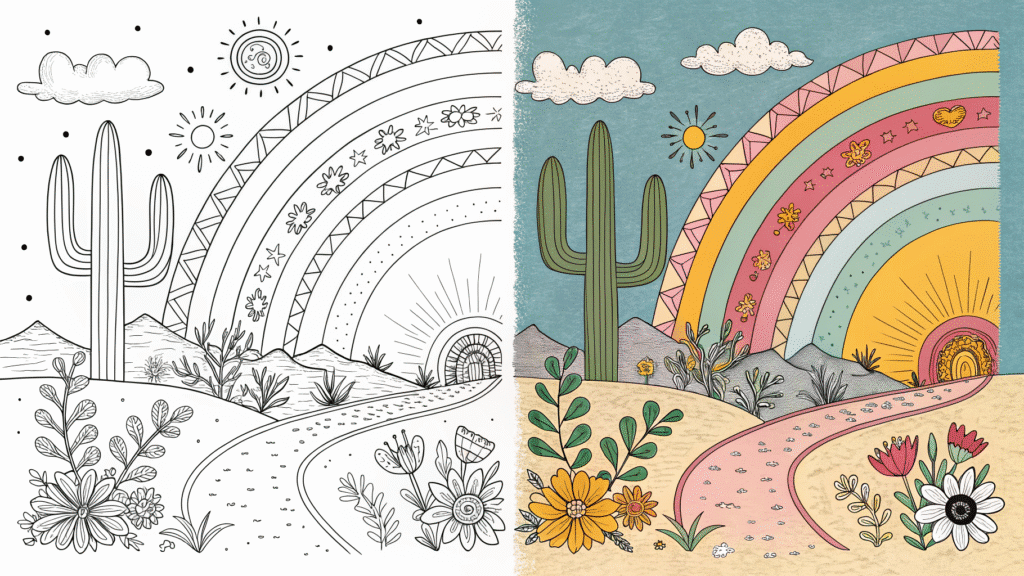 Free Printable Coloring Pages for Kids & Adults